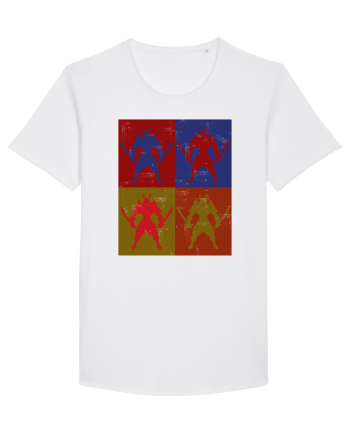  Retro Samurai  White