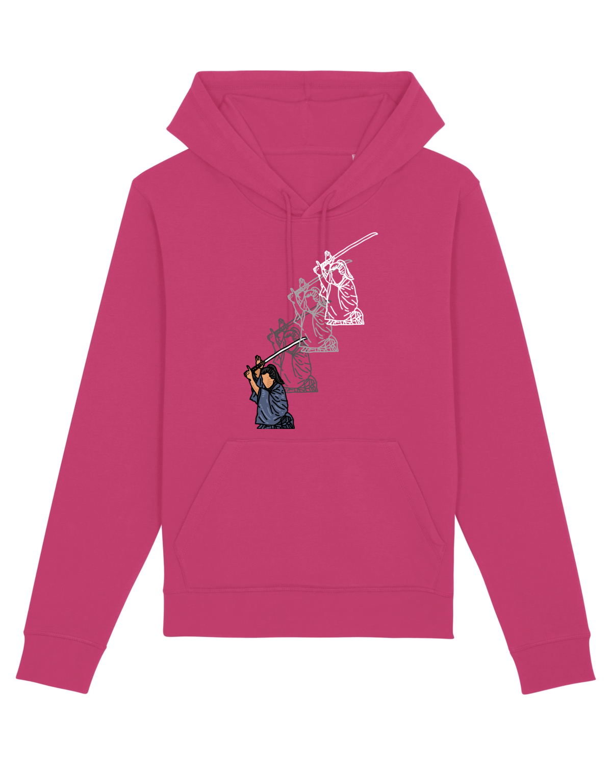 Hanorac Unisex Drummer Raspberry