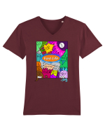 Fast Life Tricou mânecă scurtă guler V Bărbat Presenter