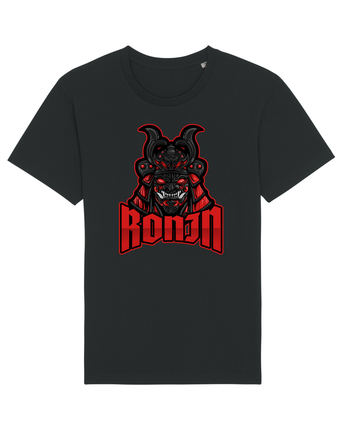 Tricou mânecă scurtă Unisex Rocker Black
