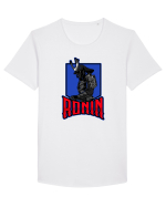 Samurai Ronin Tricou mânecă scurtă guler larg Bărbat Skater