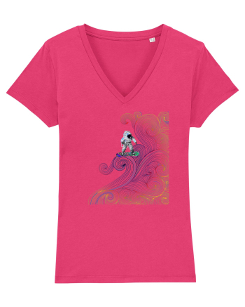 Snowboarding astronaut Raspberry