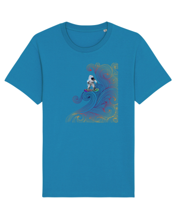 Snowboarding astronaut Azur