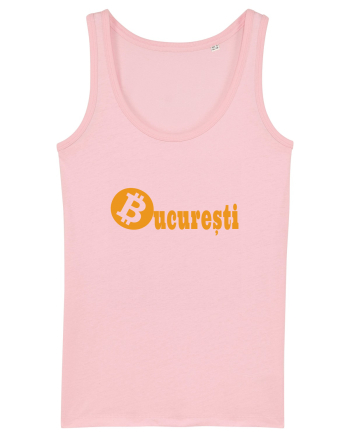 Bucuresti Bitcoin Cotton Pink