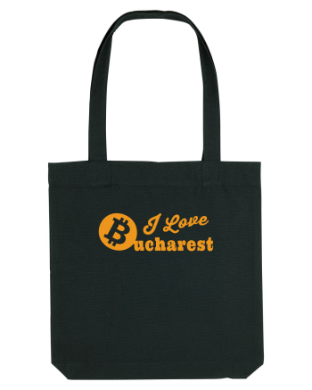 I Love Bucharest Bitcoin Black