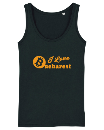 I Love Bucharest Bitcoin Black