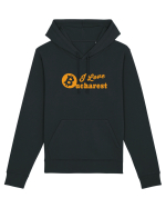 I Love Bucharest Bitcoin Hanorac Unisex Drummer
