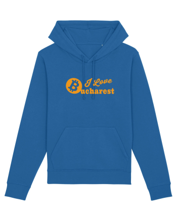 I Love Bucharest Bitcoin Royal Blue