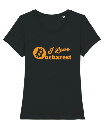 I Love Bucharest Bitcoin Black