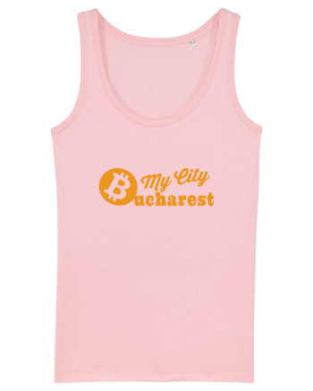 My City Bucharest Bitcoin Cotton Pink