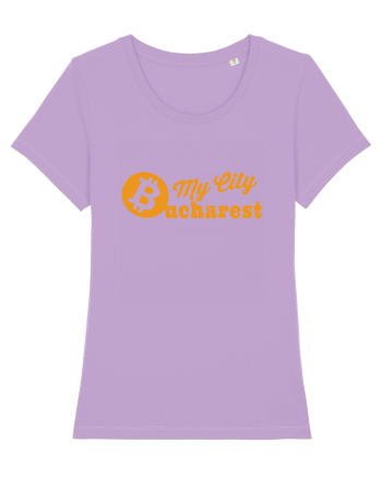 My City Bucharest Bitcoin Lavender Dawn