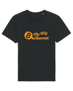 My City Bucharest Bitcoin Tricou mânecă scurtă Unisex Rocker