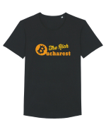 The Rich Bucharest Bitcoin Tricou mânecă scurtă guler larg Bărbat Skater