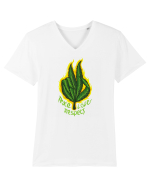 Peace Love Respect Tricou mânecă scurtă guler V Bărbat Presenter