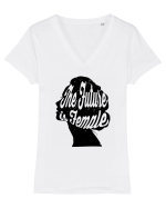 The Future Is Female Tricou mânecă scurtă guler V Damă Evoker