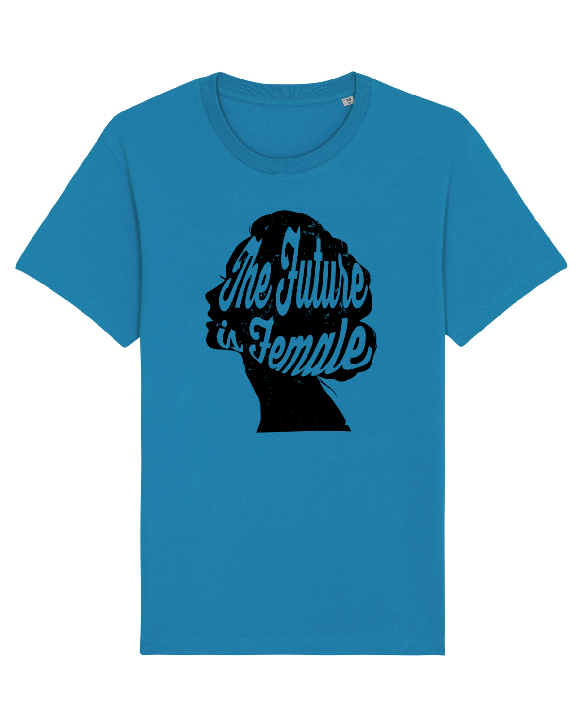 Tricou mânecă scurtă Unisex Rocker Azur