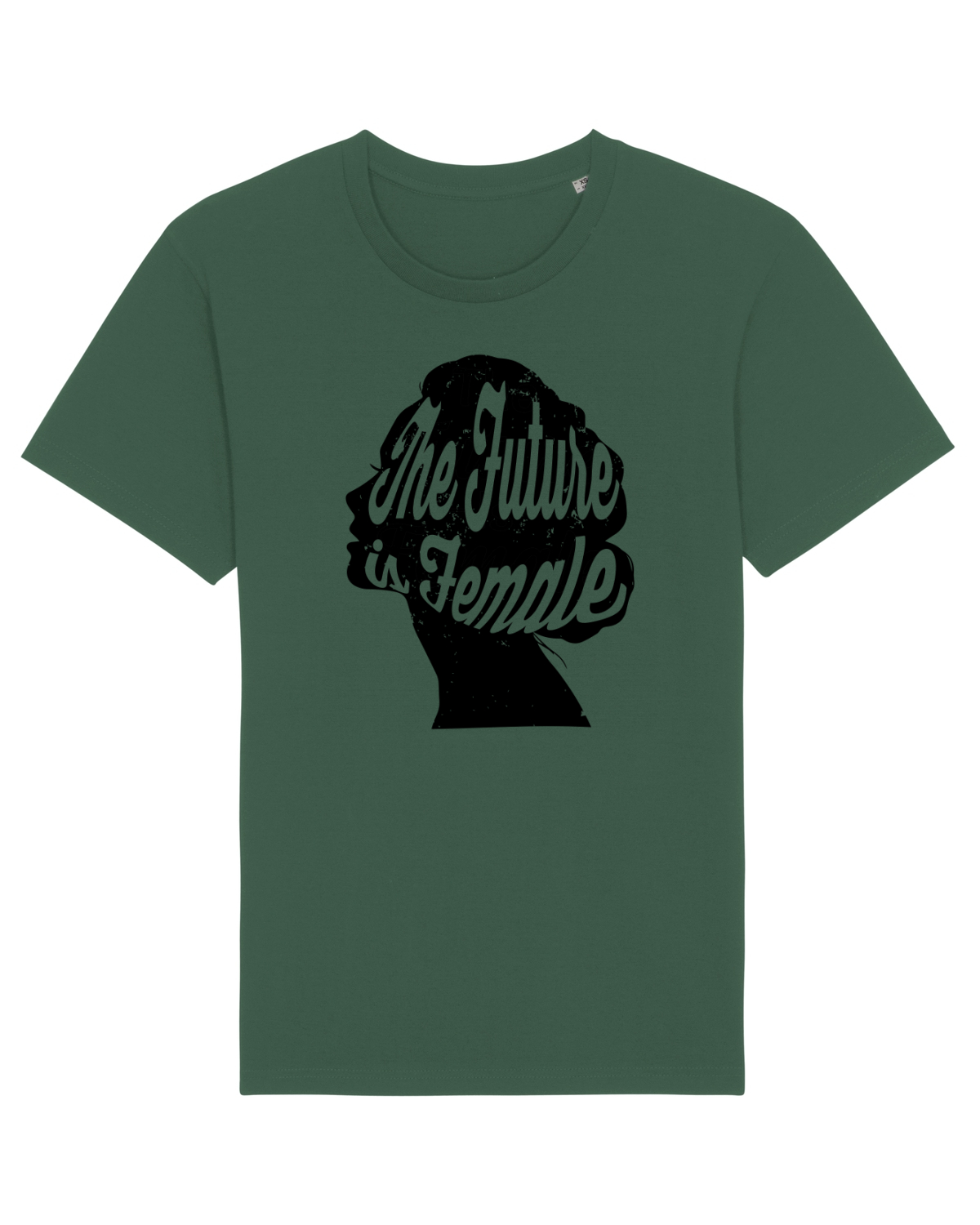 Tricou mânecă scurtă Unisex Rocker Bottle Green