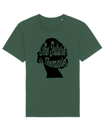 The Future Is Female Bottle Green