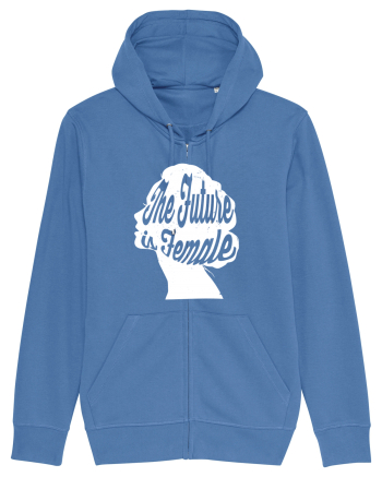 The Future Is Female Bright Blue