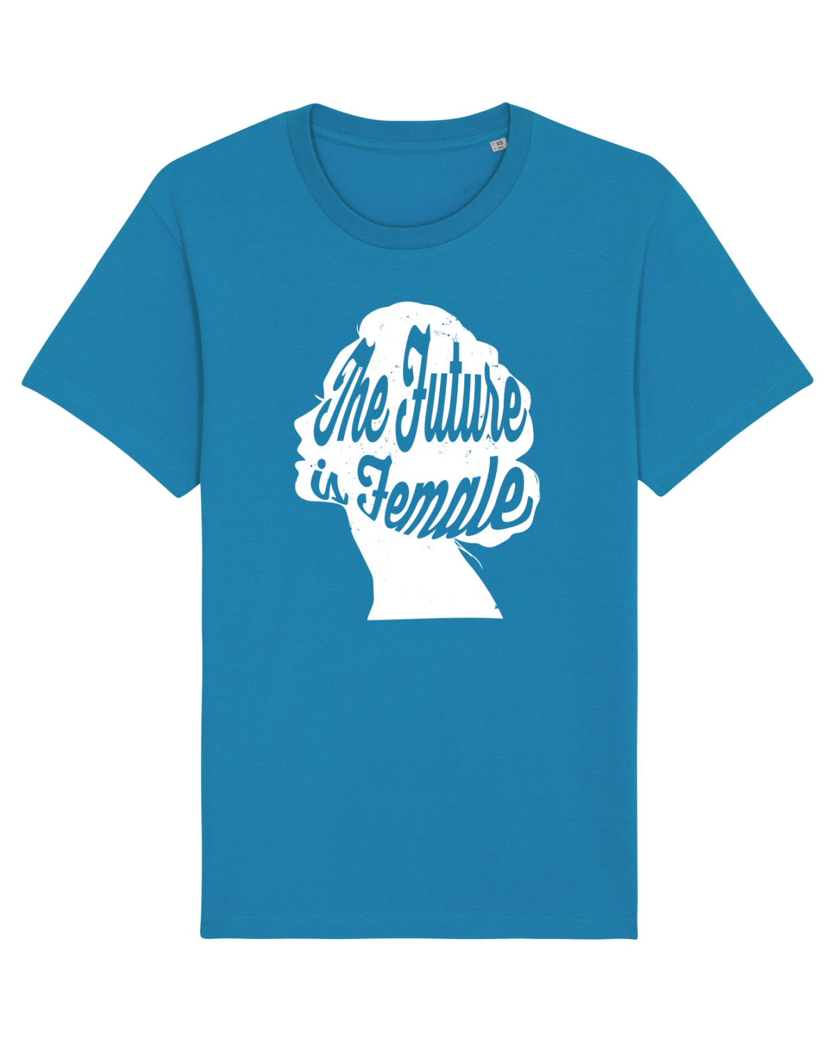 Tricou mânecă scurtă Unisex Rocker Azur