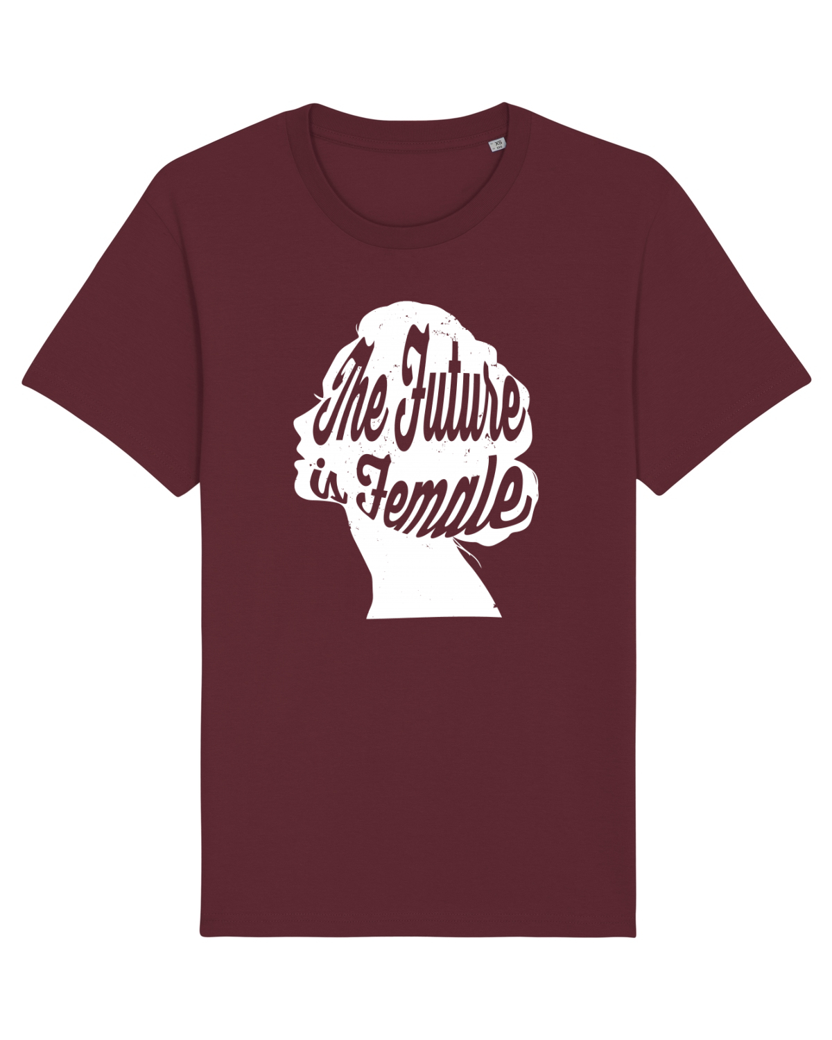 Tricou mânecă scurtă Unisex Rocker Burgundy
