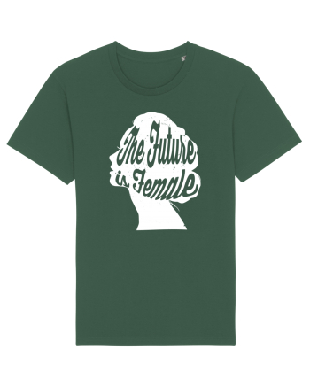 The Future Is Female Bottle Green