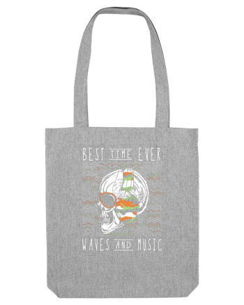 Waves And Music Heather Grey