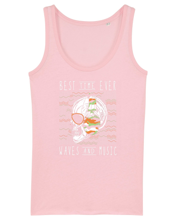 Waves And Music Cotton Pink
