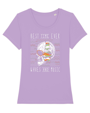 Waves And Music Lavender Dawn