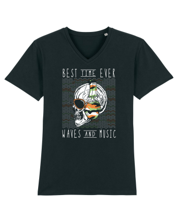 Waves And Music Black