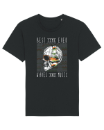 Waves And Music Tricou mânecă scurtă Unisex Rocker