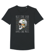 Waves And Music Tricou mânecă scurtă guler larg Bărbat Skater