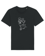 Universul in privire Tricou mânecă scurtă Unisex Rocker