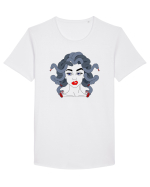 Medusa Tricou mânecă scurtă guler larg Bărbat Skater