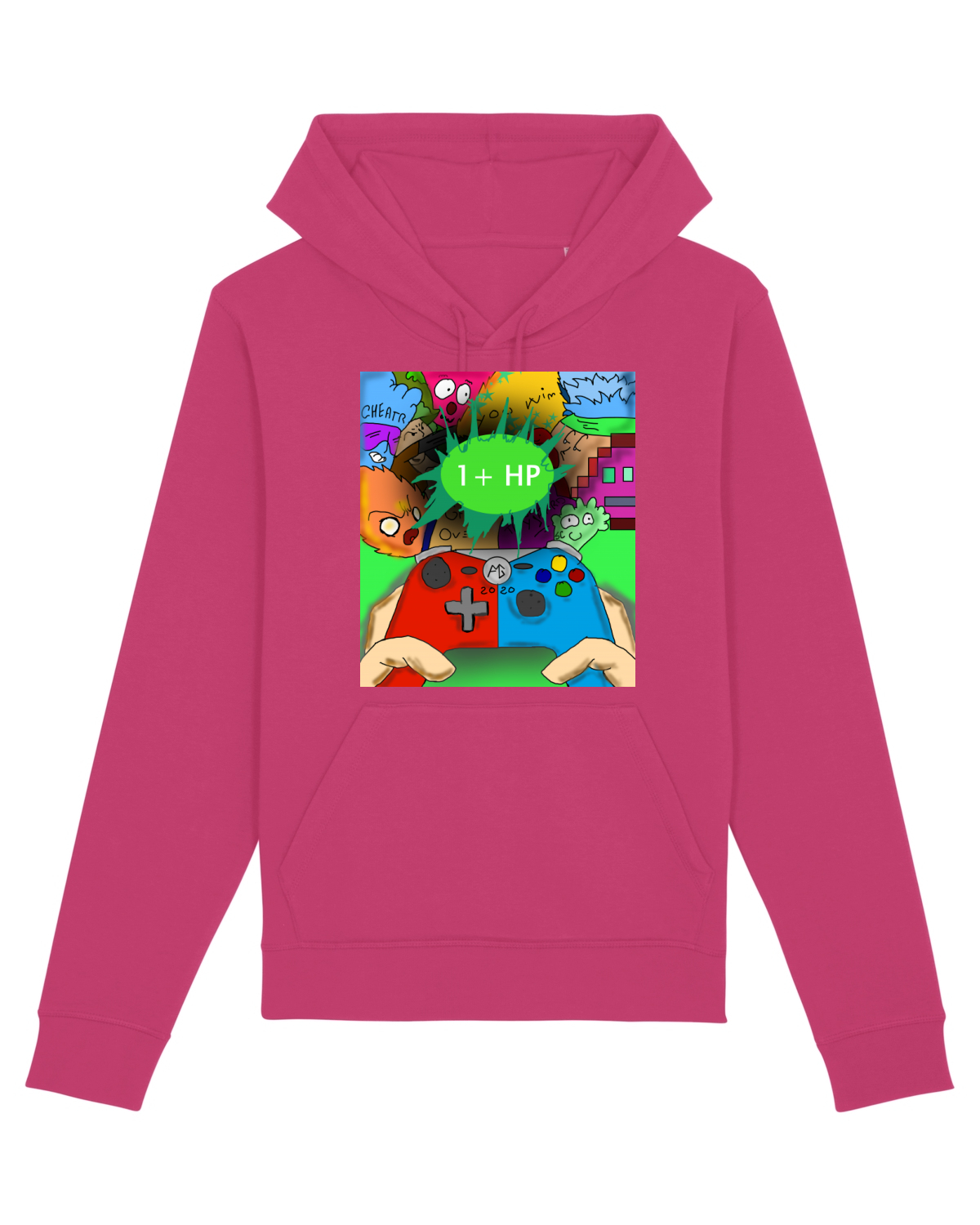 Hanorac Unisex Drummer Raspberry