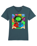 1.HP Tricou mânecă scurtă guler V Bărbat Presenter