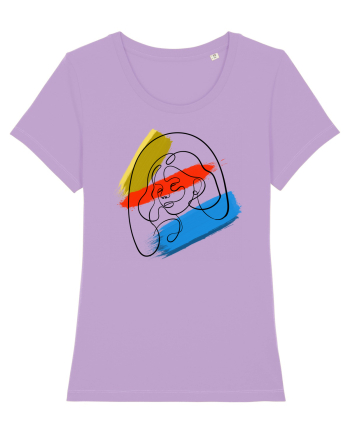 Girl in color Lavender Dawn