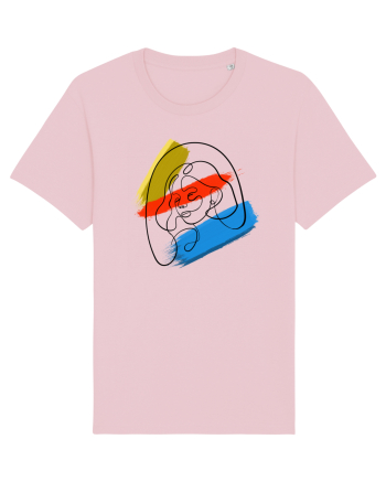 Girl in color Cotton Pink