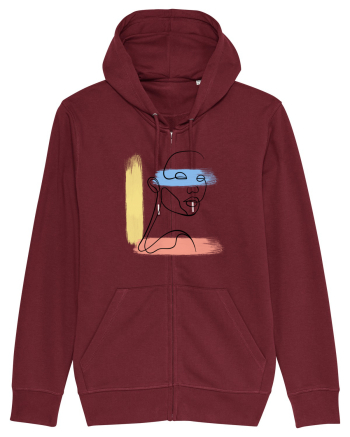 Abstract color Burgundy