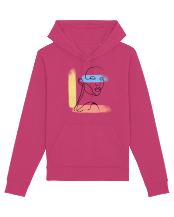 Abstract color Raspberry