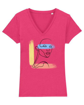Abstract color Raspberry