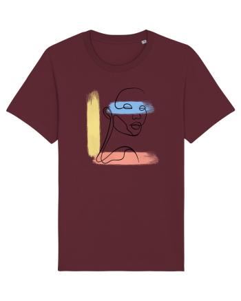 Abstract color Burgundy