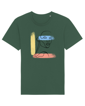 Abstract color Bottle Green
