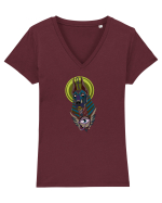 Anubis Tricou mânecă scurtă guler V Damă Evoker