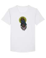 Anubis Tricou mânecă scurtă guler larg Bărbat Skater