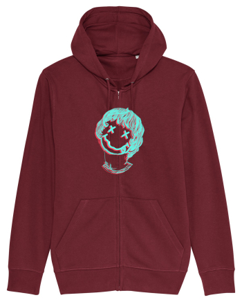 Error Smile Burgundy