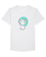 Error Smile Tricou mânecă scurtă guler larg Bărbat Skater