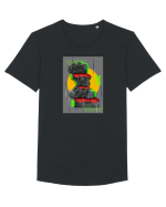 Antic modern sculpture Tricou mânecă scurtă guler larg Bărbat Skater