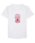 Mask Tricou mânecă scurtă guler larg Bărbat Skater