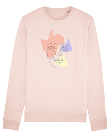 Simple face Candy Pink